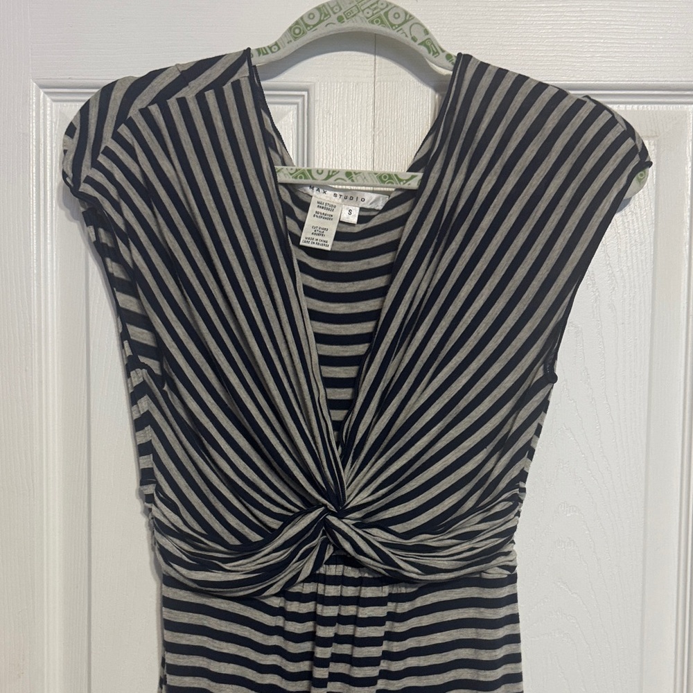 Max studio striped dress